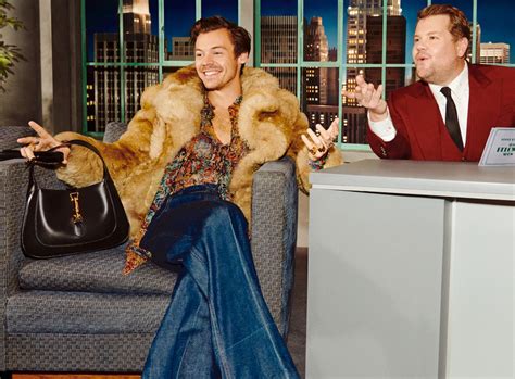 gucci and james corden|latest Gucci show.